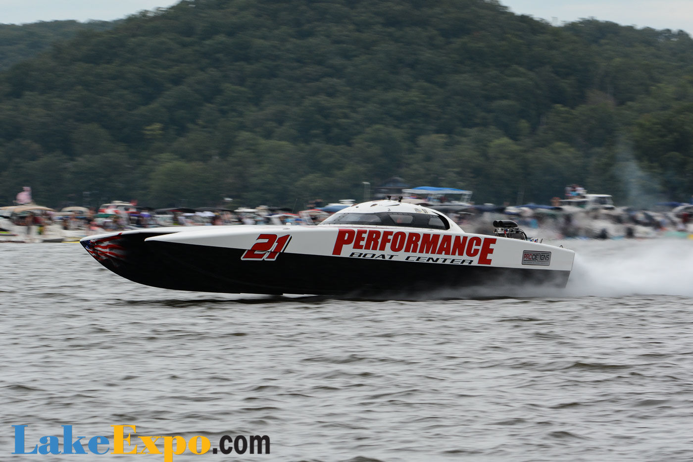Ron Szolak In Performance Boat Center - 169 mph